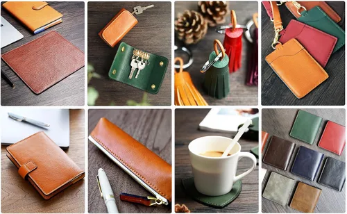 Miniatura 3 de Hojas de cuero sintético para manualidades, un rollo de superficie lisa, hojas de tela de cuero de 12 x 53 pulgadas (11.8 in x 53.1 in) pulgadas