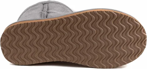 Miniatura 5 de Zizor Pantuflas cortas acogedoras para mujer, cálidas, de invierno, con forro mullido