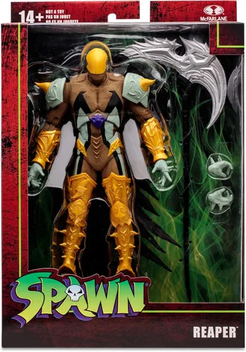 Miniatura 9 de McFarlane Toys - Figura de acción de Spawn Reaper de 7 pulgadas