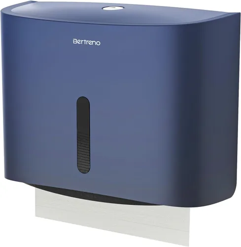 Miniatura 13 de Dispensador de toallas de papel comercial soporte de pared Portador de toallas de papel de gran capacidad Dispensador de toallas de mano plegadas C