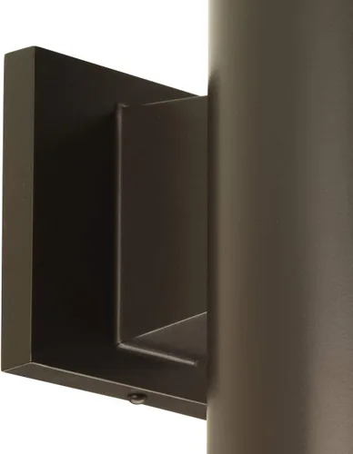 Miniatura 4 de Cylinder Collection - Farol de pared moderno para exteriores, 5 pulgadas, color negro