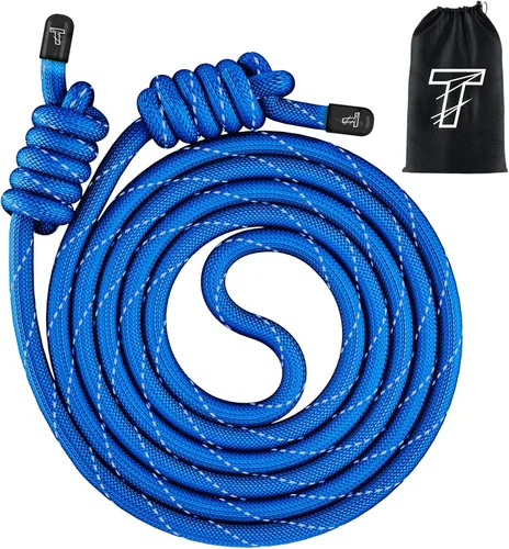 Miniatura 7 de Flow Rope Exercise Jump Rope For Fitness, Working Out, Flow with 9 Ft Adjustable Double Woven Workout Rope For Men, Women, Beginners' Training