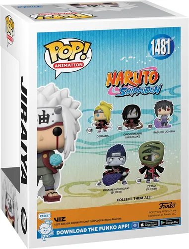 Miniatura 4 de Funko Pop Naruto Shippuden: Naruto Uzumaki Kurama Link Mode Figura Edición Especial Multicolor Exclusivo (Jiraiya con Rasengan)
