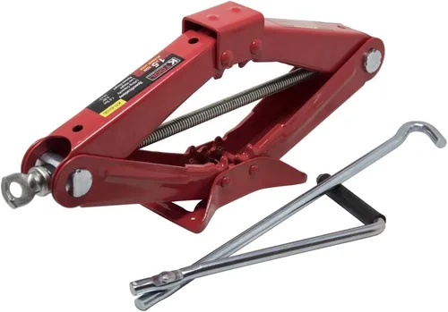 Miniatura 4 de K Tool International 63100 Gato de tijera automotriz de 1.5 toneladas para garajes, talleres de reparación y bricolaje, compacto, portátil, 3,000