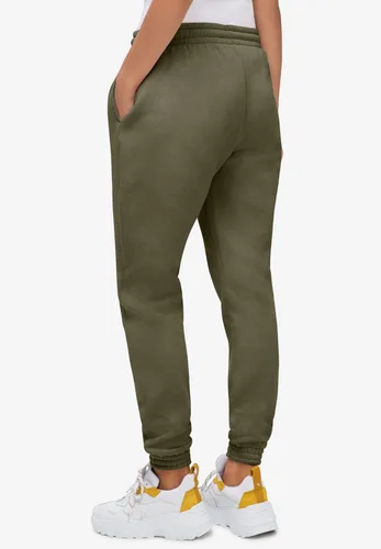 Miniatura 2 de ellos Pantalones deportivos de forro polar con cordón en la cintura