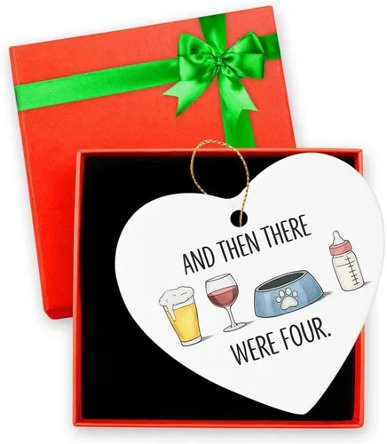 Adorno de Navidad – Bebé Próximamente – Regalo de revelación de embarazo, para mamá, papá, bebé, anuncio ideas, regalos para parejas, perros,
