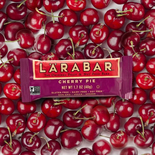 Miniatura 3 de Larabar, barra de frutas y nueces, pastel de cereza, sin gluten, vegano (16 barras) y barra sin gluten, pastel de manzana, vegano (16 barras)
