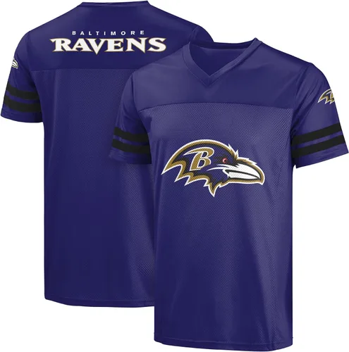 Miniatura 5 de FOCO NFL Camiseta para Hombre con Logo Oficial Wordmark para Día de Juego de Fútbol Americano Cuello en V (Miami Dolphins - Aqua)