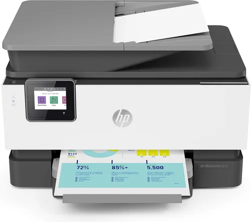 HP OfficeJet Pro 9015 1KR42A Impresora inalámbrica todo en uno, con tareas inteligentes y soluciones avanzadas de escaneado para una productividad