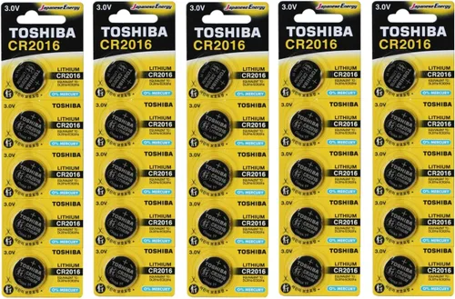Miniatura 10 de Toshiba Batería CR2016 3V Litio Moneda Celda (500 Baterías)