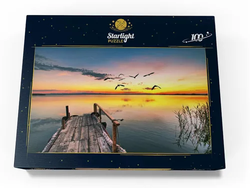 Miniatura 4 de MyPuzzle Pier in The Clouds - Rompecabezas prémium de 100 piezas para adultos