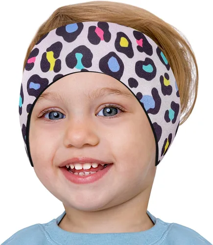 Miniatura 10 de HeySplash Diadema de natación, tapones para los oídos de natación, banda para los oídos de nadador, tapones para los oídos para niños, protector