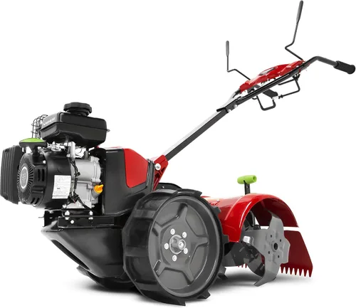 Miniatura 2 de Earthquake 37037 Pioneer Motocultor de púas traseras de doble dirección, Rojo/Negro
