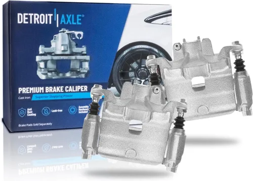 Miniatura 104 de Detroit Axle - Pinza de freno trasera izquierda para Chevrolet Equinox Captiva Sport GMC Terrain Saturn Vue Pontiac Torrent Pinza de freno lateral
