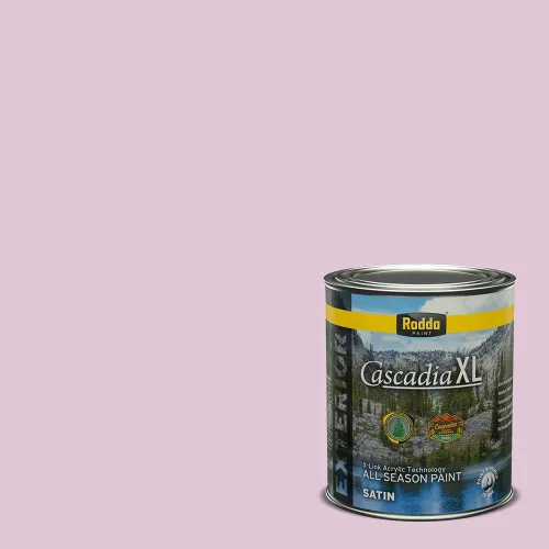 Miniatura 72 de Rodda Paint CASCADIA XL - Pintura satinada exterior e imprimación en uno, cuarto de galón, banderín para bebé