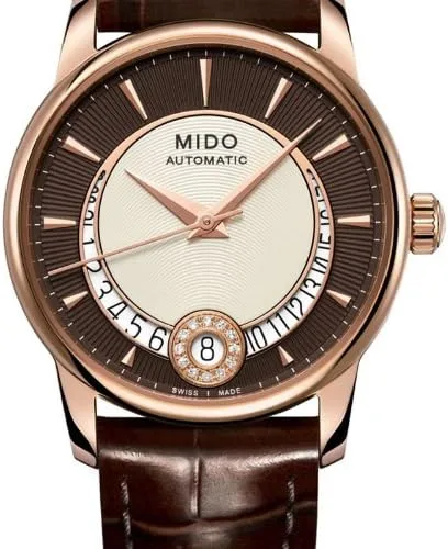 Miniatura 2 de MIDO Baroncelli Diamonds - Reloj automático suizo para Mujer - Esfera marrón - Caja de 1.299 in - M0072073629100, Marrón, Reloj automático