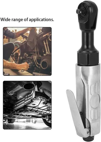 Miniatura 3 de Walfront Llave de impacto neumática de trinquete de aire 1/4 Torsión ajustable del conductor cuadrado 25ft-lbs 90psi para el mantenimiento industrial