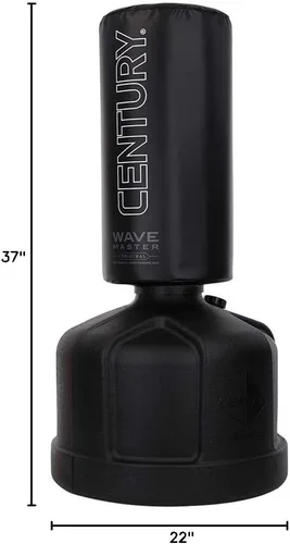 Miniatura 3 de Century The Original Wavemaster - Bolsa de entrenamiento con soporte, bolsa de boxeo independiente para el suelo, entrenamiento para kickboxing