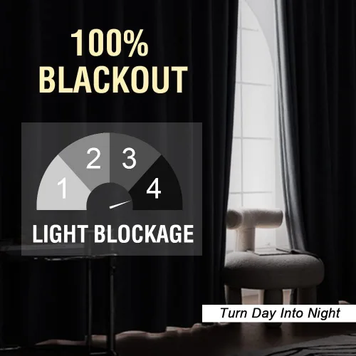 Miniatura 2 de H.VERSAILTEX Cortinas de lino 100% opacas, cortinas térmicas para sala de estar, cortinas de arpillera texturizadas con ojales de lino de doble
