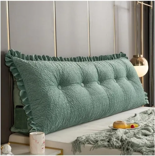Miniatura 10 de Almohada de lectura triangular/almohada larga para cabecero, almohada de cama de lectura, respaldo triangular, cojín de apoyo de posicionamiento