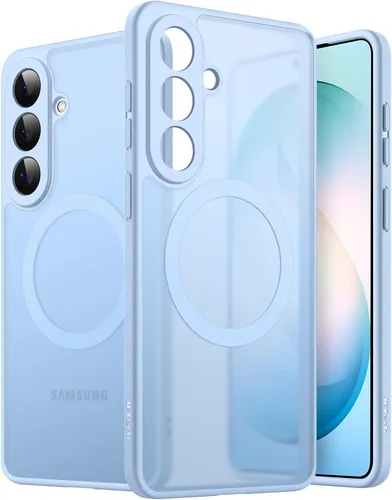 Miniatura 7 de JETech Estuche magnético para Samsung Galaxy S24 5G, compatible con MagSafe, funda protectora para teléfono con parte trasera translúcida y mate a