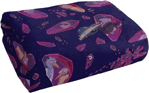 Miniatura 3 de LOGOVISION Rick and Morty - Toalla de playa de cristal Starfield, 30 x 60 pulgadas