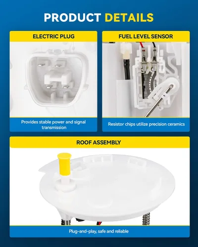 Miniatura 228 de PHILTOP FG1538 Conjunto de Bomba de Combustible Eléctrica con Unidad de Envío Compatible con Nissan Versa 1.6L Sedán/N17X 2012-2019, 2014-2019 Versa