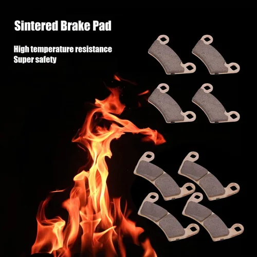 Miniatura 2 de Pastillas de freno sinterizadas para Polaris RZR XP 900, Ranger 900 XP, RZR 4 800, Ranger 500 700 800, Ranger 570 Tamaño completo, Ranger Crew 570