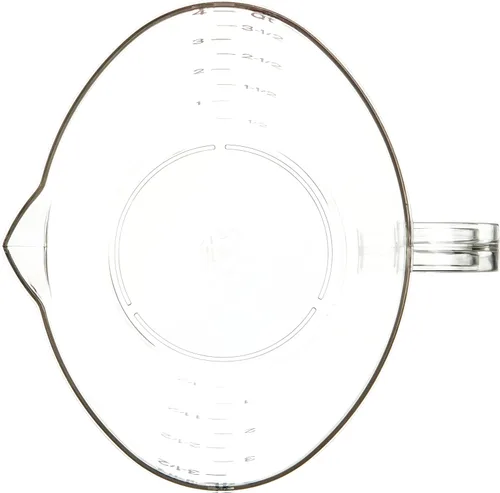 Miniatura 2 de Carlisle FoodService Products 4314507 Taza medidora de plástico comercial, 1 galón, transparente