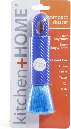 Miniatura 5 de Kitchen + Home - Plumero estático compacto – Plumero de viaje de 6.5 pulgadas con funda de transporte – El plumero electrostático atrae el polvo