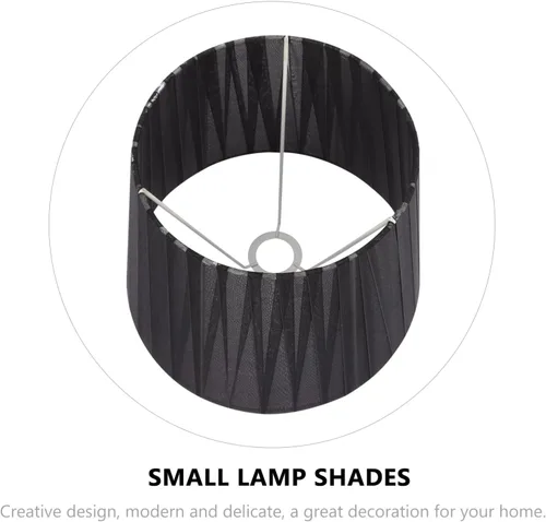 Miniatura 6 de OSALADI Pantalla de lámpara de tela simple con clip para lámpara de mesa y luz de pie