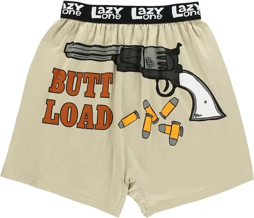 Miniatura 109 de Lazy One Divertidos boxers de animales, ropa interior humorística, novedosos pantalones cortos, regalos de broma para hombres