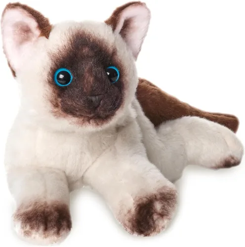 Miniatura 7 de Bearington Jinx Gato Negro de Peluche - Animal de Peluche de Gato Realista de 15" con Pelaje Suave y Detalles Realistas para Niños Pequeños