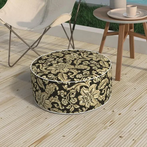 Miniatura 17 de Taburete inflable para exteriores de 31 pulgadas de diámetro x 14 pulgadas de alto, taburete portátil para todo tipo de clima, taburete de muebles
