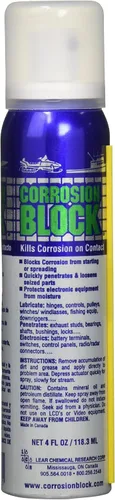 H&H Bloque de corrosión CB4, 4 onzas