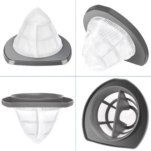 Miniatura 3 de Filtro de vacío para Bissell Featherweight Stick 20331 20333 20333 20334 20336 20339 2033M, 6 filtros de malla y 6 filtros de espuma, repuesto #