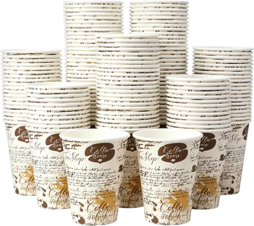 Miniatura 9 de SIUQ Paquete de 600 vasos de papel de 3 onzas, vasos de baño desechables, vasos pequeños para enjuague bucal, vasos de papel blanco, vasos
