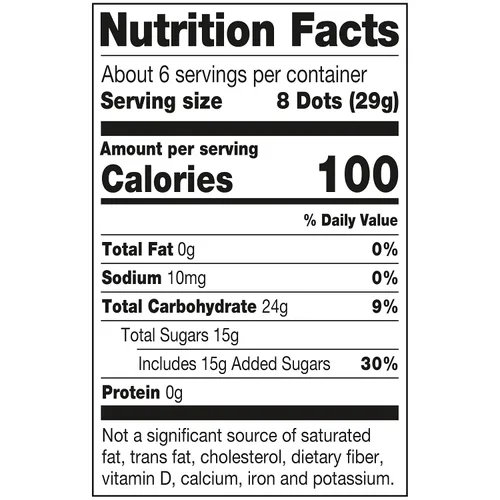 Miniatura 5 de DOTS - Gumdrops dulces surtidos con sabor a frutas, caja de teatro de 6.5 onzas, paquete de 4