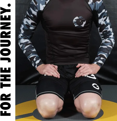 Miniatura 7 de Gold BJJ Pantalones cortos de compresión Jiu Jitsu - Capa base para agarre Gi y No-Gi - Short de artes marciales