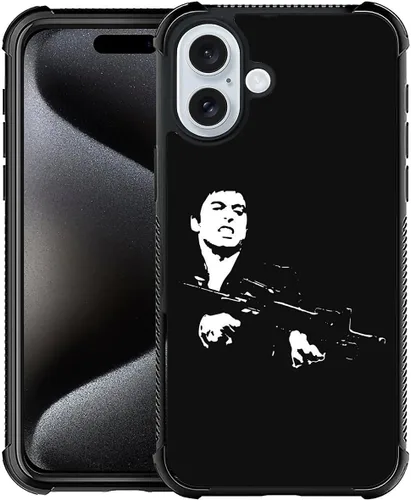 Miniatura 200 de Compatible con funda para iPhone 6 Plus/6s Plus,Bite Your Teeth Diseño de patrón asombroso, funda trasera dura de PC anti-arañazos y a prueba
