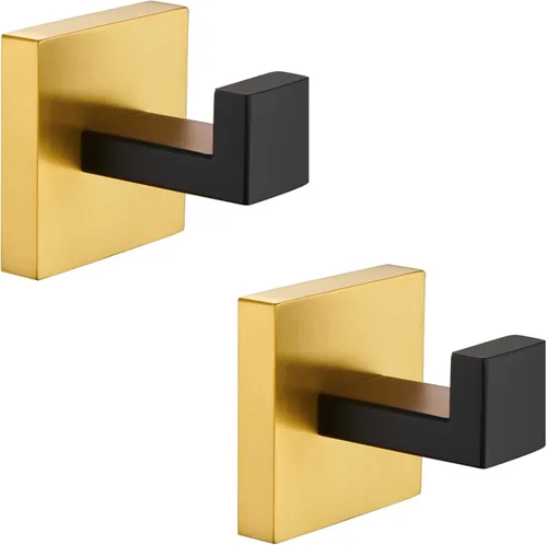 Miniatura 13 de Angle Simple Gancho para toalla de baño, SUS 304 de acero inoxidable para ducha, toalla de baño, colgador de bata, gancho de pared, cromo pulido