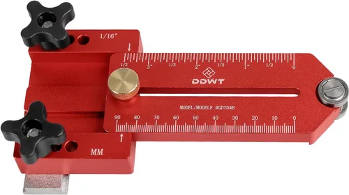 Miniatura 6 de Guía de plantilla de sierra de mesa extendida fina para cortes de tiras estrechas repetidas, funciona con sierra de mesa, enrutador, sierra de banda