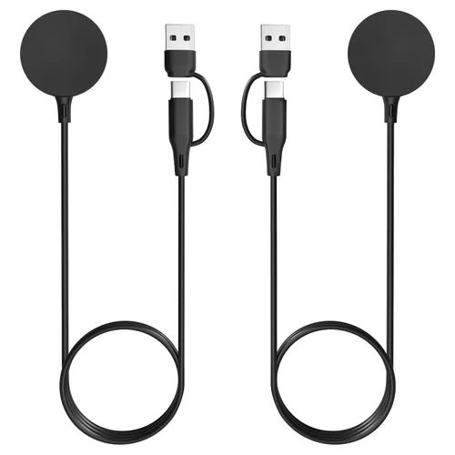Miniatura 9 de Sinoacc Paquete de 1 cargador para reloj Samsung compatible con Galaxy Watch 8/8 Classic/Ultra/7/6/6 Classic/5/5 Pro/4/4 Classic/3/Active 2/1/Fe 3.3