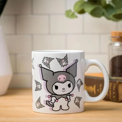 Miniatura 6 de Silver Buffalo Sanrio Hello Kitty and Friends Kuromi Poses - Taza de cerámica, 20 onzas Sanrio Hello Kitty y sus amigos Kuromi Poses