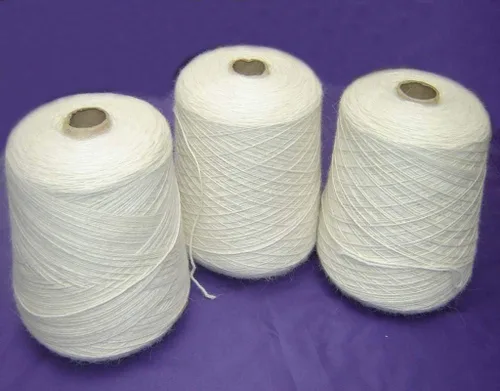 Miniatura 4 de Paquete 4: 100% fibra Royal Super Baby Alpaca (19.0 a 19.5 micras), 4 conos de hilo de alpaca, hilo de punto mezclado 2/28 nm, 8.8 lbs, beige