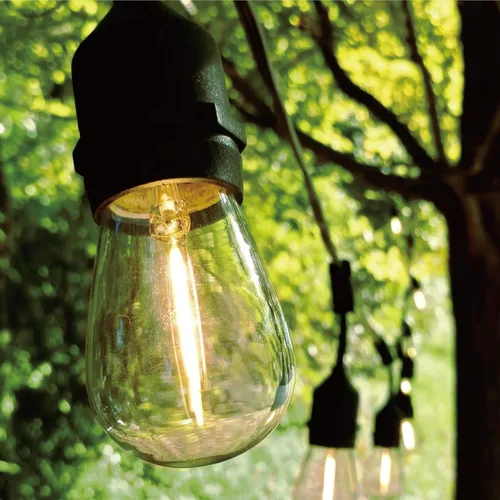 Miniatura 6 de Meconard Paquete de 30 bombillas LED S14 Edison para cadenas de luces exteriores, bombillas de repuesto de 1 vatio para cadenas de luces exteriores