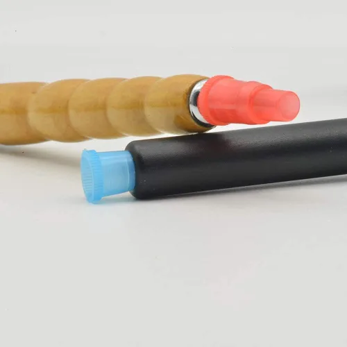 Miniatura 3 de 100 puntas desechables para cachimba, puntas de boca de shisha de plástico multicolor de grado alimenticio, boquillas de cachimba envueltas