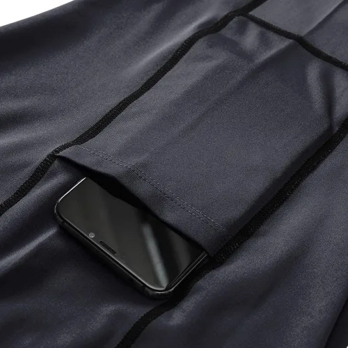 Miniatura 4 de ZENGVEE Pantalones cortos de compresión para hombre, paquete de 3 con bolsillo, pantalones cortos para correr, gimnasio, natación, yoga, escalada