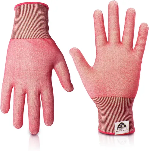Miniatura 10 de Glove Station Guantes de corte ultra duraderos de la serie resistentes a los cortes, guantes de corte para chefs, barbacoa y cocina, protección