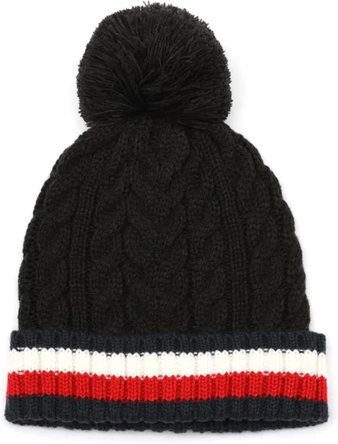 Miniatura 2 de Tommy Hilfiger Conjunto de sombrero y guantes de cable para niños